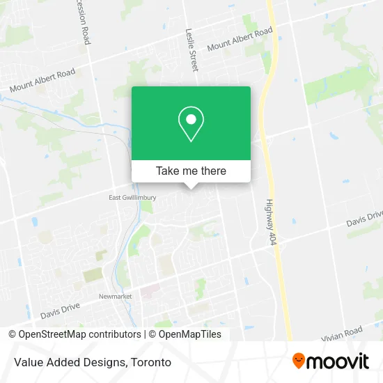 Value Added Designs map