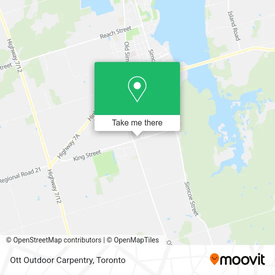Ott Outdoor Carpentry map