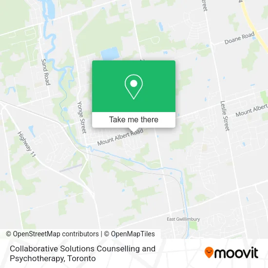 Collaborative Solutions Counselling and Psychotherapy map