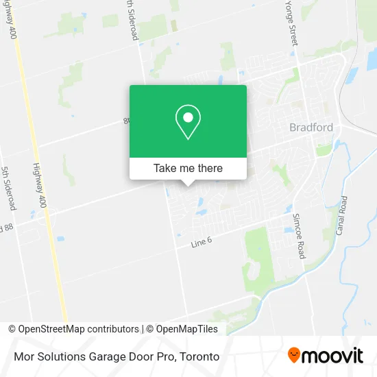 Mor Solutions Garage Door Pro map