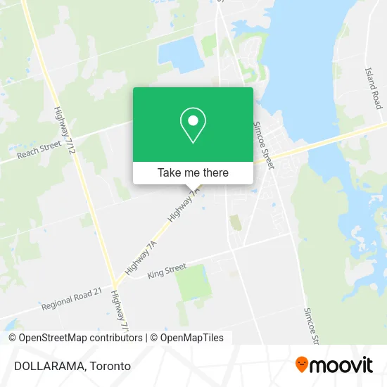 DOLLARAMA map