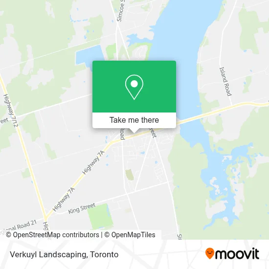 Verkuyl Landscaping map