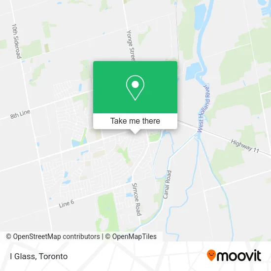 I Glass map