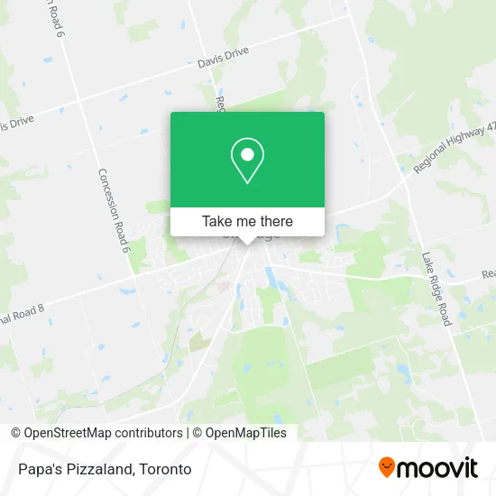 Papa's Pizzaland map