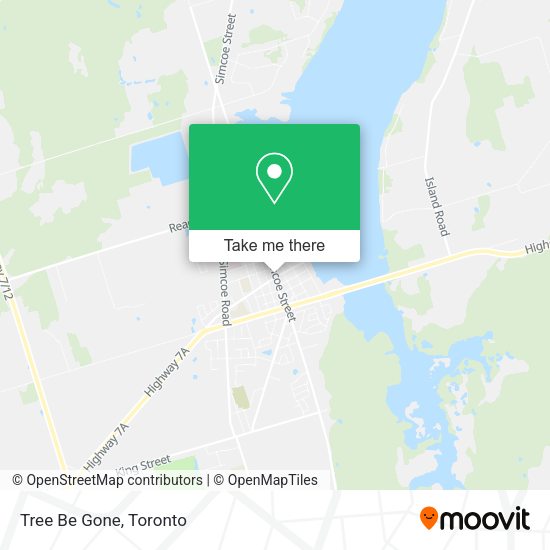 Tree Be Gone map