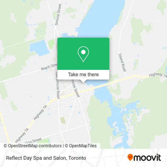 Reflect Day Spa and Salon map