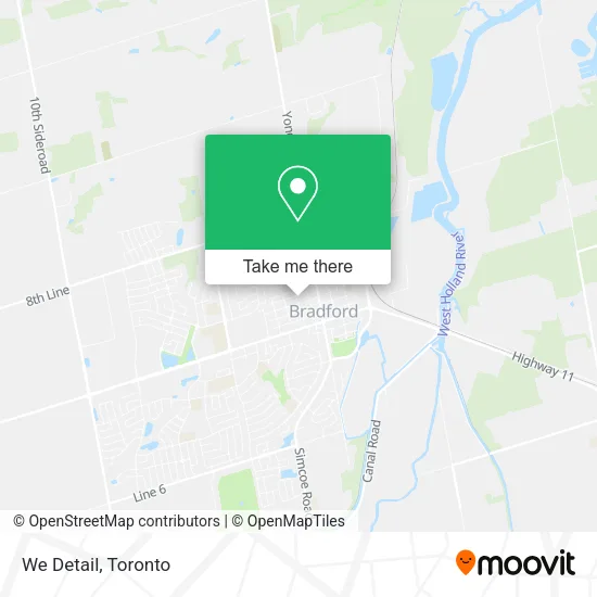 We Detail map