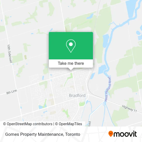 Gomes Property Maintenance map