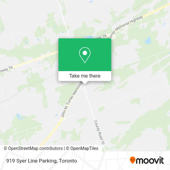 919 Syer Line Parking map