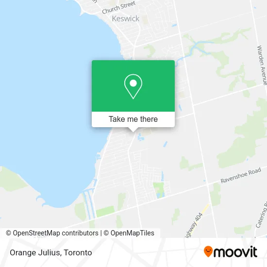 Orange Julius map