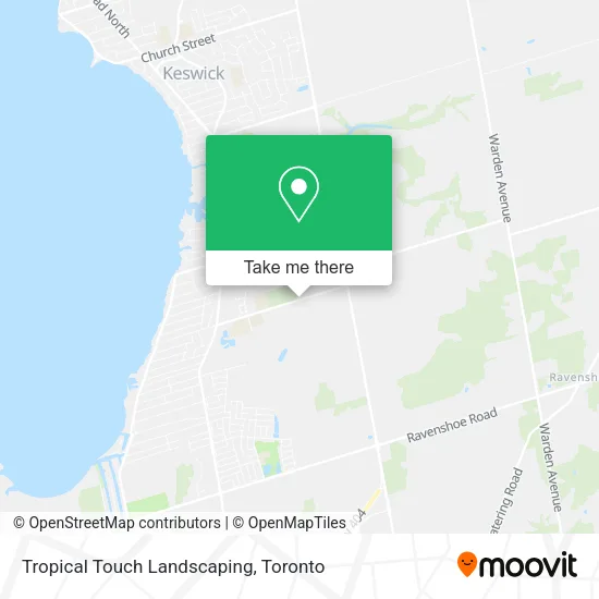 Tropical Touch Landscaping map