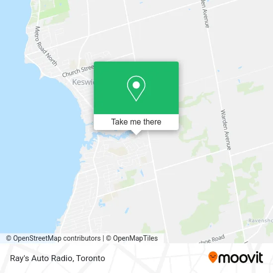 Ray's Auto Radio map