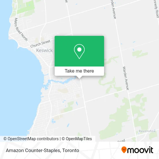Amazon Counter-Staples map