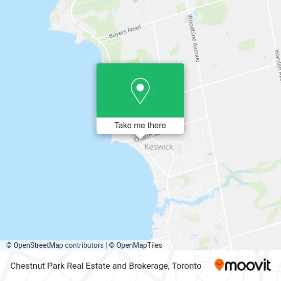 Chestnut Park Real Estate and Brokerage map