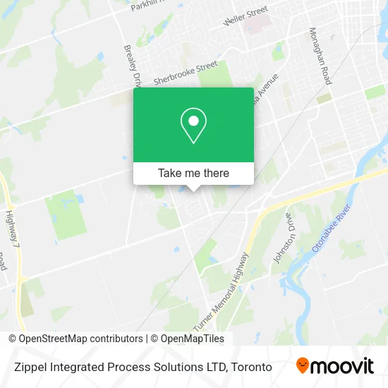 Zippel Integrated Process Solutions LTD map