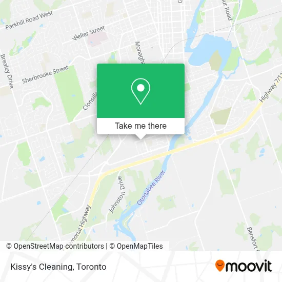 Kissy's Cleaning map