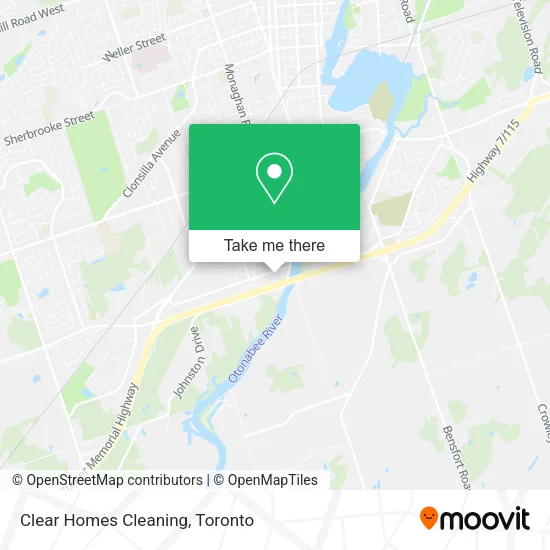 Clear Homes Cleaning map