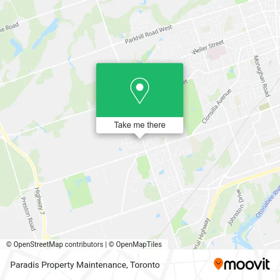 Paradis Property Maintenance map