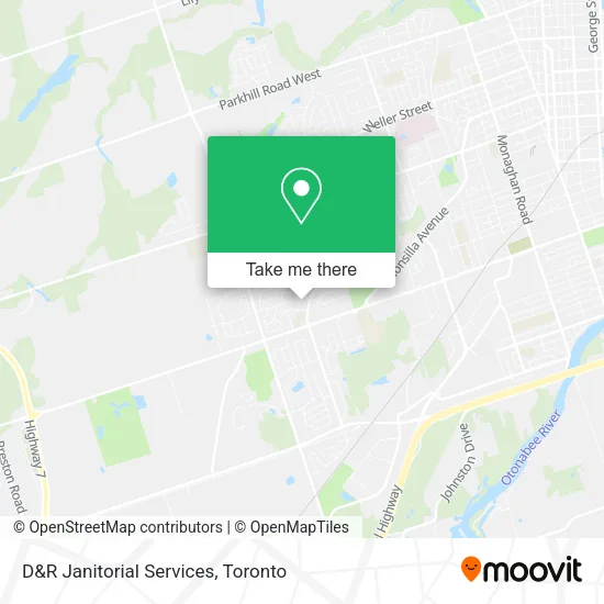 D&R Janitorial Services map