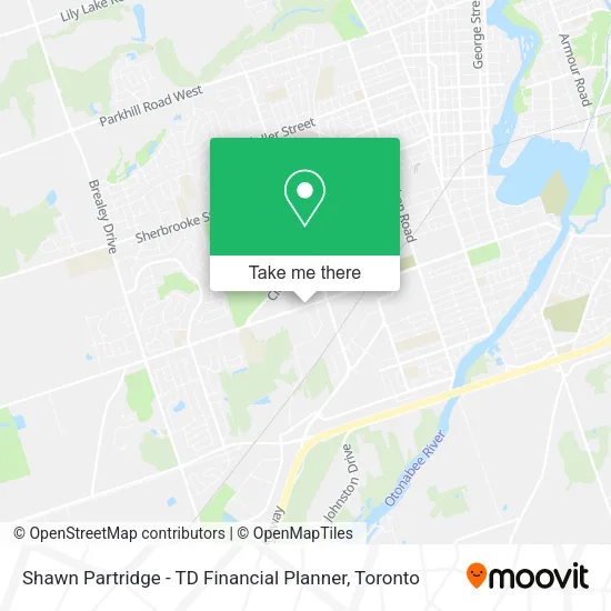 Shawn Partridge - TD Financial Planner map