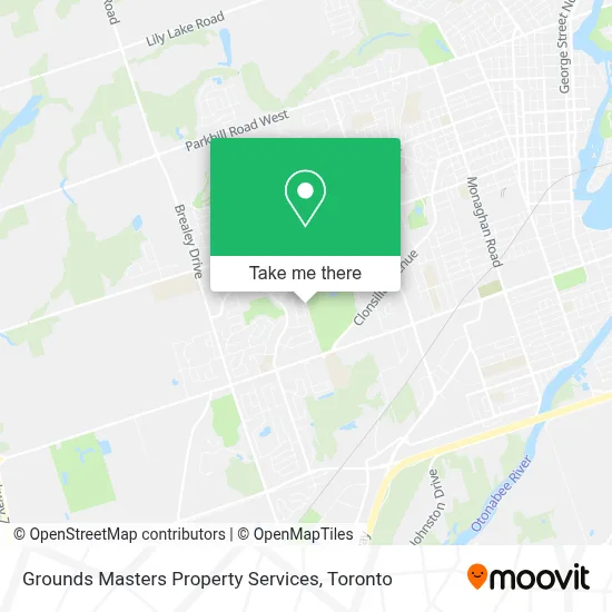 Grounds Masters Property Services map