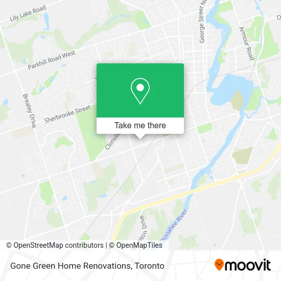 Gone Green Home Renovations map