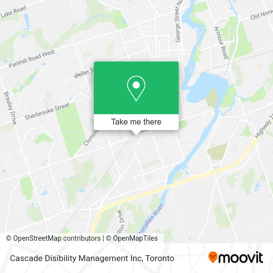 Cascade Disibility Management Inc map