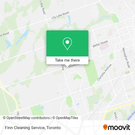 Finn Cleaning Service map