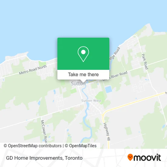 GD Home Improvements map