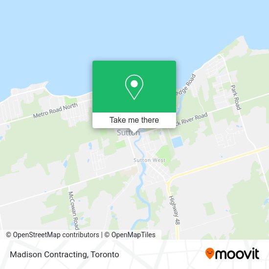 Madison Contracting map