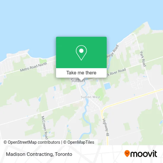 Madison Contracting map