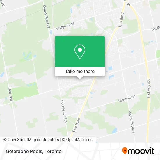 Geterdone Pools map