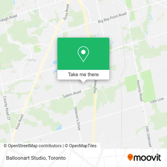 Balloonart Studio map