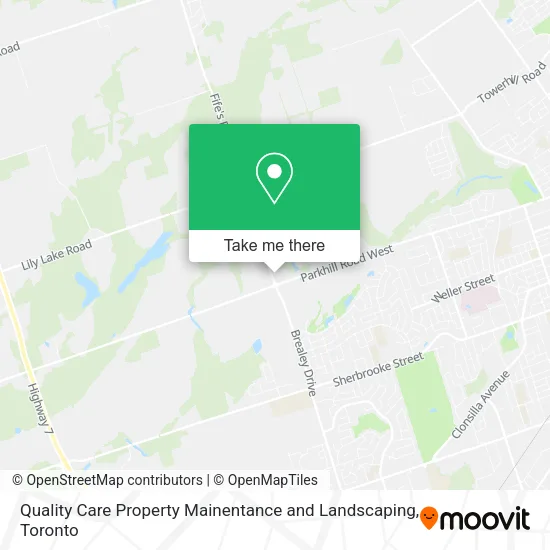 Quality Care Property Mainentance and Landscaping map