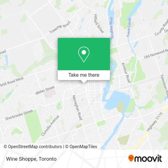Wine Shoppe map
