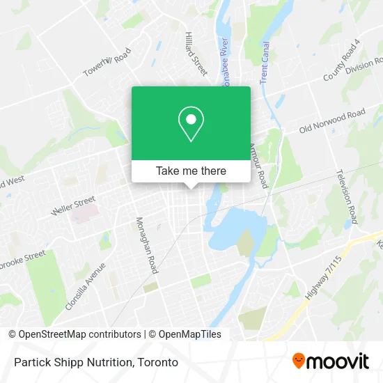 Partick Shipp Nutrition map