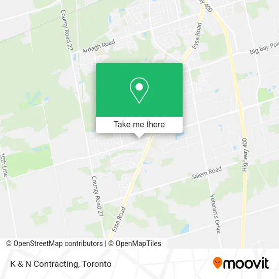 K & N Contracting map