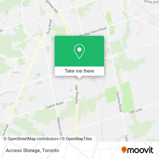 Access Storage map