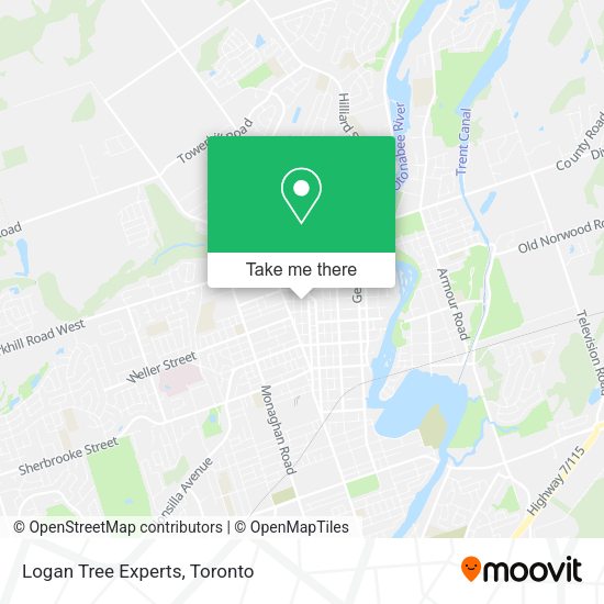 Logan Tree Experts map