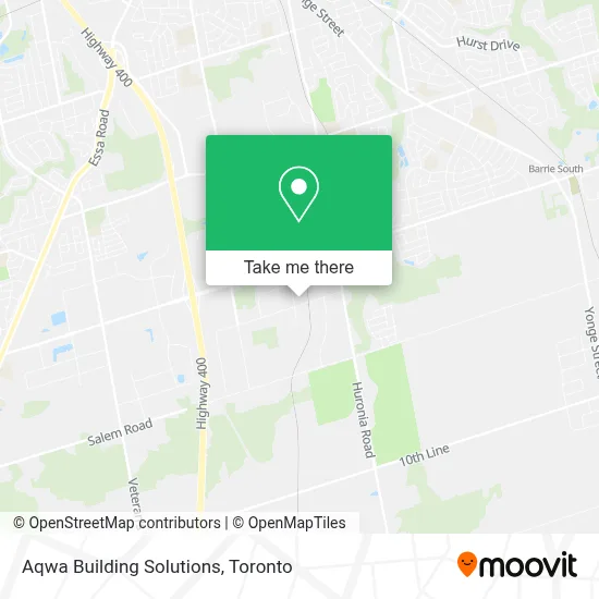 Aqwa Building Solutions map
