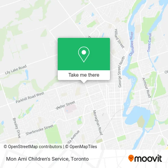 Mon Ami Children's Service map