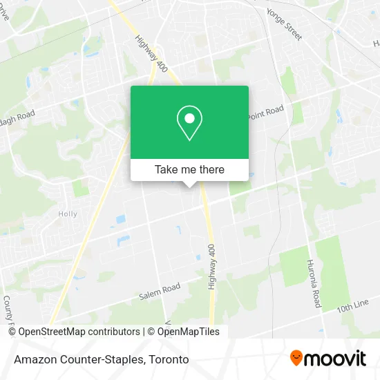 Amazon Counter-Staples map