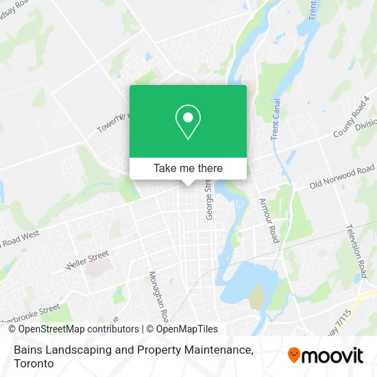 Bains Landscaping and Property Maintenance map