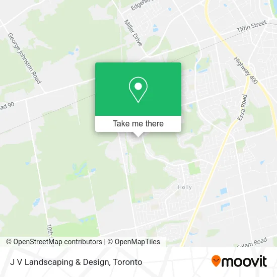 J V Landscaping & Design map
