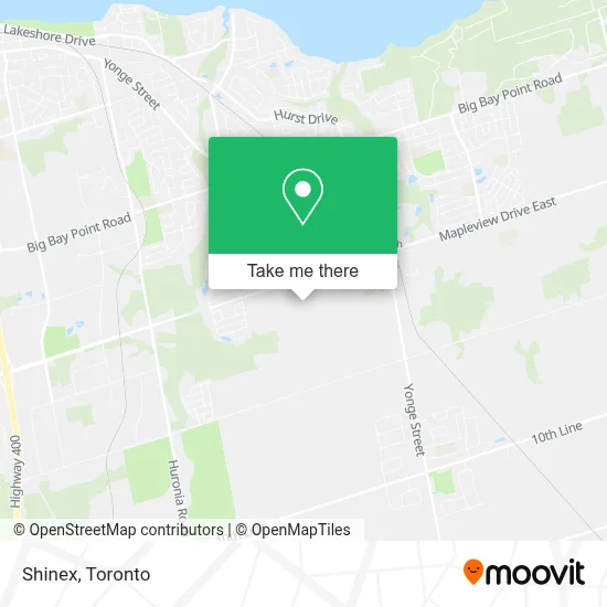 Shinex map