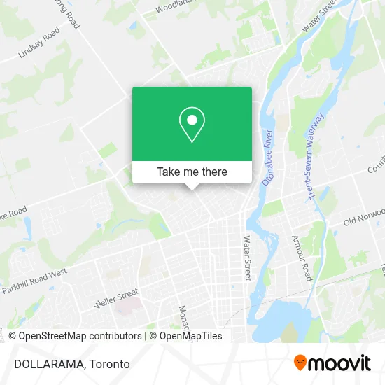 DOLLARAMA map
