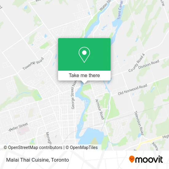Malai Thai Cuisine plan