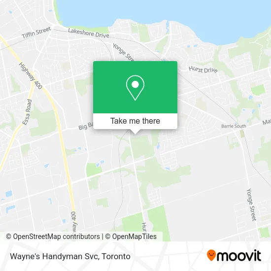 Wayne's Handyman Svc map