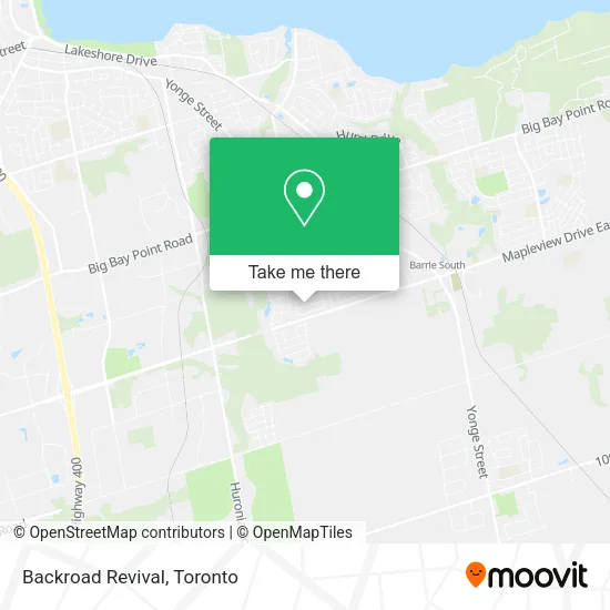 Backroad Revival map