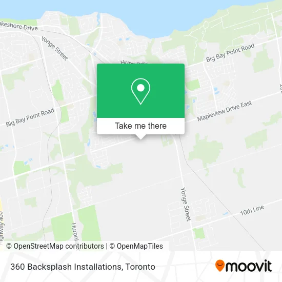 360 Backsplash Installations map